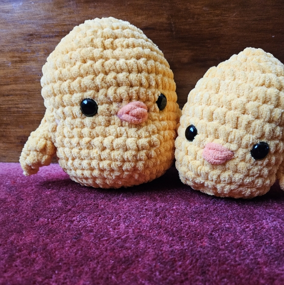 Big Mama Duck Crochet Amigurumi Doll - Picture 10 of 12